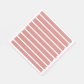 ミニマリストピンクボウ赤ちゃんシャワー スタンダードランチョンナプキン (角)