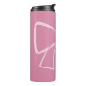 ミニマリストピンクボウ タンブラー (回転左)