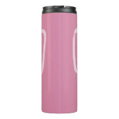 ミニマリストピンクボウ タンブラー (裏面)