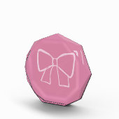 ミニマリストピンクボウ フォトブロック (右)