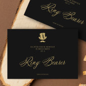 ミニマリストフェイクゴールデンリングや輪ベアラーラグジュアリー結婚ズ