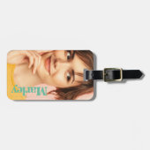 ミニマリストフォトフルフォトシンプルおもしろいシックかわいい ラゲッジタグ (正面横)