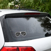 ミニマリストフライガールタイポグラフィ,アビエーターサングラス シール