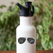 ミニマリストフライガールタイポグラフィ,アビエーターサングラス シール