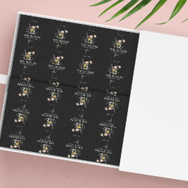 ミニマリストフローリストフラワーブティックビジネス 薄葉紙