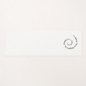 ミニマリストフーポノポノ ヨガマット (正面(横))