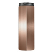 ミニマリストブラウンバラモノグラムサーマルタンブラー タンブラー (裏面)