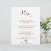 ミニマリストブラウン夕べボホIスパイ結婚ズのゲーム (スタンド正面)