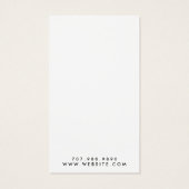 ミニマリストブラシスクリプトモノグラムジュエリーデザイナー (裏面)