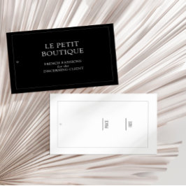 ミニマリストブラックファッションぶら下がったディスプレイの価格ラベル