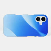 ミニマリストブルーグラデーションiPhone 16ケース iPhone 16ケース (裏面横)