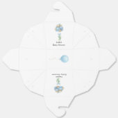 ミニマリストブルーバルーズボーイベビーシャワー フェイバーボックス (見開き)