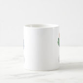 ミニマリストブーケマグ コーヒーマグカップ (中央)