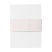 ミニマリストプリムローズ結婚式招待状ベリーバンド 招待状ベリーバンド (裏面例)