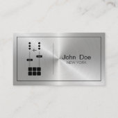 ミニマリストプロフェッショナルメタフェイクリックDJ 名刺 (正面)