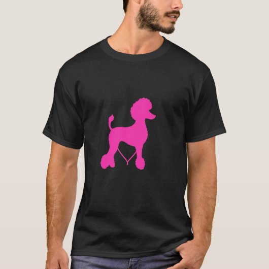 ミニマリストプードル Tシャツ (正面)