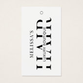 ミニマリストヘアエクステンションブティックつるラベルラベル (正面)