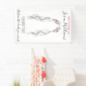 ミニマリストヘアスタイリスト花嫁波形ヘアシックフローラ 横断幕 (インサイチュ)