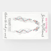 ミニマリストヘアスタイリスト花嫁波形ヘアシックフローラ 横断幕 (横)