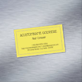 ミニマリストヘアドレッサー磁気ビジネスカード マグネット名刺 (インサイチュ)