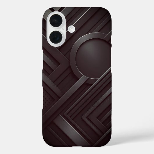 ミニマリストベアラインスケッチ Case-Mate iPhoneケース (裏面)