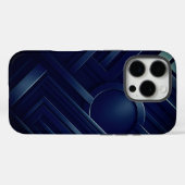 ミニマリストベアラインスケッチ Case-Mate iPhoneケース (裏面 (横))