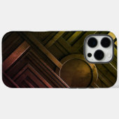 ミニマリストベアラインスケッチ Case-Mate iPhoneケース (裏面 (横))