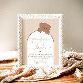 ミニマリストベアーシャワーおしゃぶり狩りゲーム ポスター