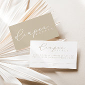 ミニマリストベビーシャワーおむつラッフルカード プレイスカード