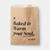 ミニマリストベーカリーソー生地パン紙 フェイバーバッグ (正面)