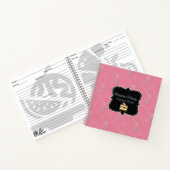 ミニマリストベーカー渦巻形のウィスクレシピ調理師ブック ノートブック (内部)