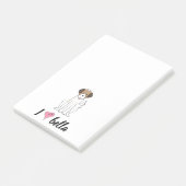 ミニマリストペットドッグ愛人カスタム ポストイット (アングル)