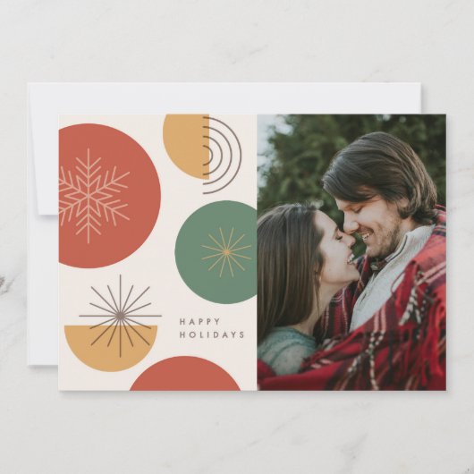 ミニマリストホリデー – シンプルフェスティバル応援 シーズンカード (正面)