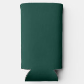 ミニマリストホワイトグパーソナライズされたロンプンズクーラーボックス スリム缶クーラー (裏面)