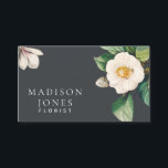 ミニマリストホワイトフラワーフローリスト 名刺<br><div class="desc">ヴィンテージエレガントデザインは画家で植物学者ベルギーのピエール・ジョセフ・レッドテ（1759年～1840年）の芸術をフィーチャーしている。これカスタマイズは、「パーマクリックナライズ」ボタンで更に行うことができる。完璧なフローリストの名刺。詳細はThePaperieGarden@gmail.com連絡でお問い合わせ。</div>