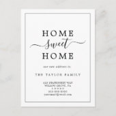 ミニマリストホームスイートホームムービング 案内ポストカード (正面)