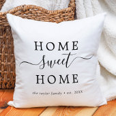 ミニマリストホームスイートホーム引っ越し祝いパーティー クッション