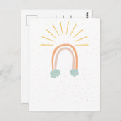 ミニマリストボヘミアン葉書 ポストカード (正面/裏面)