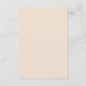 ミニマリストボホパンパスグラス詳細 エンクロージャーカード (裏面)