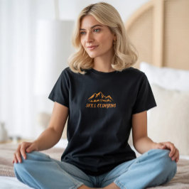 ミニマリストマウンテンシャツシンプルライン Tシャツ