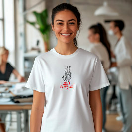 ミニマリストマウンテンTシャツ シンプルなライン デザイン Tシャツ