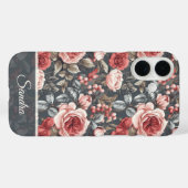 ミニマリストママへのギフトバラの花の名前 Case-Mate iPhoneケース (裏面 (横))