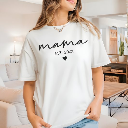 ミニマリストママ カスタムシャツ 母の日ギフト Tシャツ