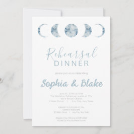 ミニマリストムーンフェイズ天空リハーサルディナー 招待状