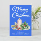 ミニマリストメリークリスマスブ王室のルー シーズンカード (スタンド正面)