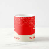 ミニマリストメリークリスマス出生シーン コーヒーマグカップ (中央)