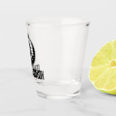 ミニマリストメンズゴルフモノグラムデザイン ショットグラス (右)