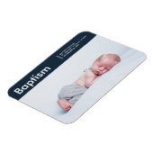 ミニマリストモダンのカスタム写真 マグネット (左側)