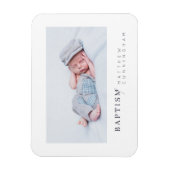 ミニマリストモダンのカスタム写真 マグネット (縦)