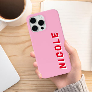 ミニマリストモダンモノグラム iPhone 15 PRO MAXケース